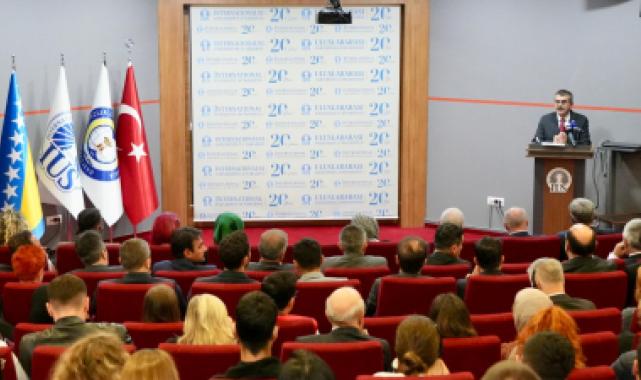 Bakan Tekin Saraybosna'da akademik açılışta