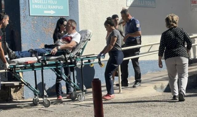 Balıkesir'de eşinin gözü önünde bıçaklandı