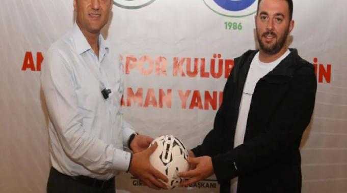 Belediyeden amatör kulüplere malzeme desteği