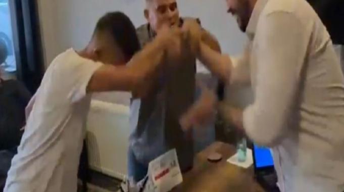 Bolu'da kavga eder gibi pazarlık yaptı