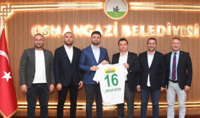 Bursa Osmangazi Belediyesi Bursaspor'u ağırladı