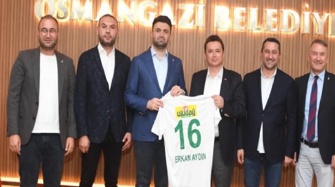Bursa Osmangazi Belediyesi Bursaspor'u ağırladı