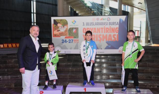 Bursa Osmangazi'de oryantiring yarışları nefes kesti