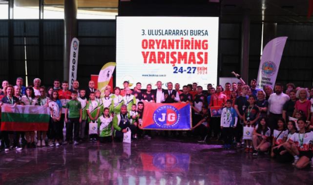 Bursa Osmangazi'de oryantiring yarışları nefes kesti