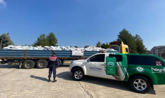 Bursa'da 25 ton kaçak gübre ele geçirildi