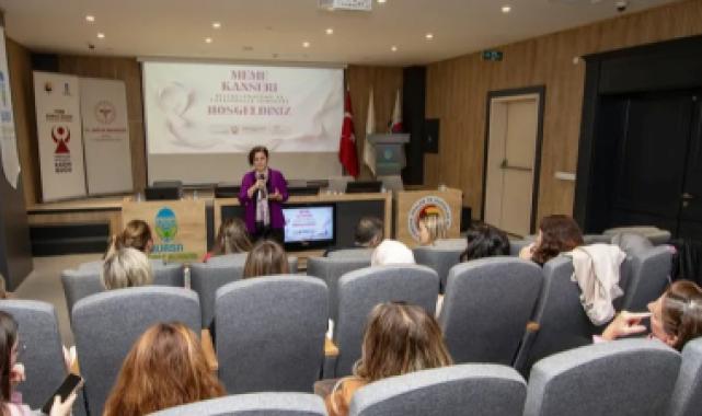 Bursa'da kadın girişimcilerden meme kanserine farkındalık semineri