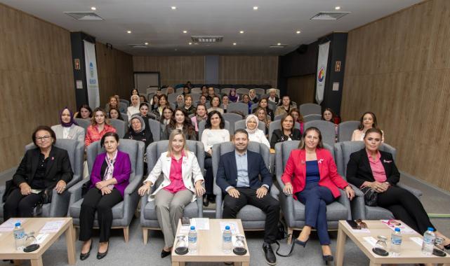 Bursa'da kadın girişimcilerden meme kanserine farkındalık semineri