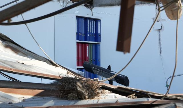 Bursa'da sözleşmesi bitmeyen kiracının arsasını yerle bir etti