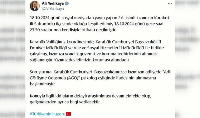 Cinsel istismara uğradığını söyleyen üniversite öğrencisine koruma