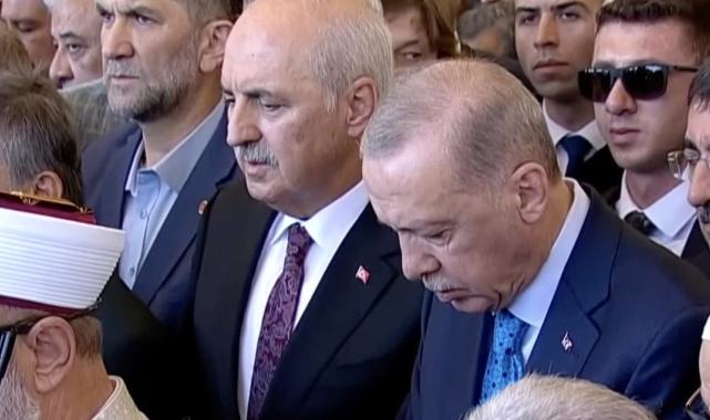 Cumhurbaşkanı Erdoğan, Recai Kutan'ın cenaze törenine katıldı