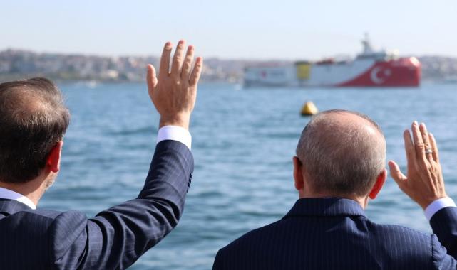 Cumhurbaşkanı Erdoğan, Somali'ye giden Oruç Reis'i uğurladı