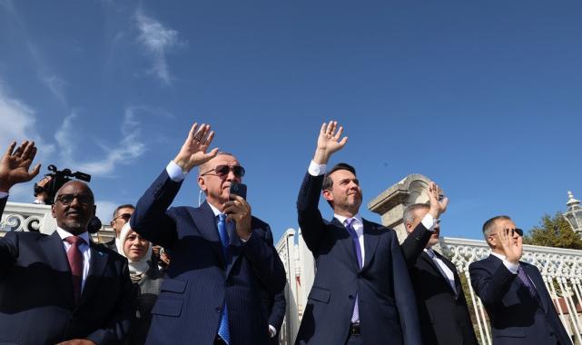 Cumhurbaşkanı Erdoğan, Somali'ye giden Oruç Reis'i uğurladı