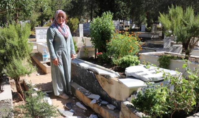 Denizli'de evlilik tekliflerini reddeden kadının iddiası: Görücüler kocamın mezarına zarar vermiş olabilir