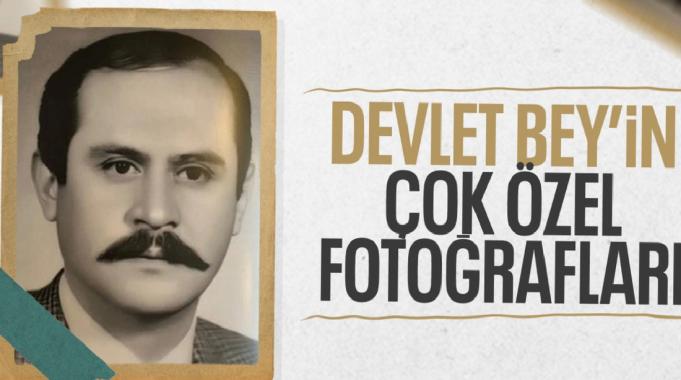 Devlet Bahçeli&#039;nin hayatını anlatan kitapta yer alan özel fotoğraflar