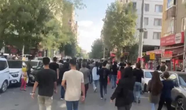 Diyarbakır'da DEM Parti'den alçak provakasyon: Bebek katili lehine slogan attılar