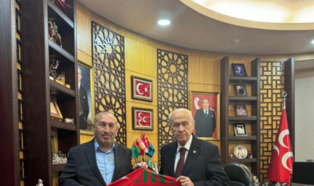 Diyarbakırspor'dan Devlet Bahçeli'ye ziyaret