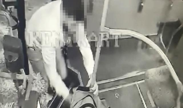 Edirne'de bindiği minibüste şoförün cüzdanını çaldı