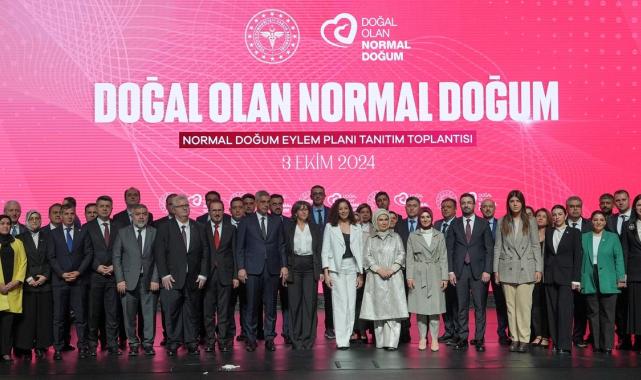 Emine Erdoğan'dan anne adaylarına 'normal doğum' çağrısı