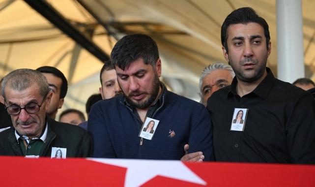 Evlilik yıldönümünde şehit düşen mühendis Zahide Güçlü Ekici'ye veda