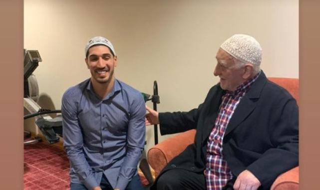 FETÖ'cü Enes Kanter'den Fetullah Gülen paylaşımı