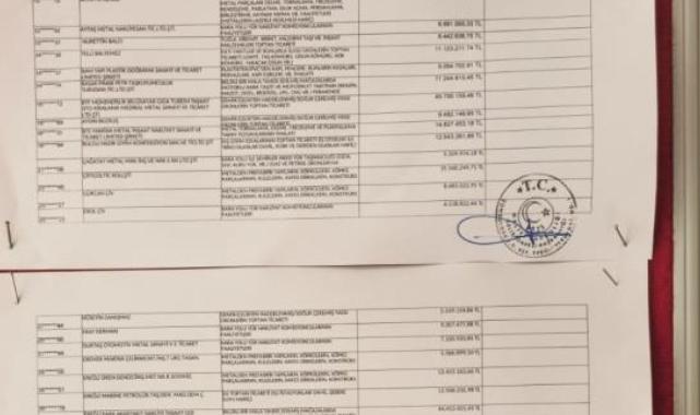 Hazine ve Maliye Bakanlığı ilk 'vergi yüzsüzleri' listesini açıkladı