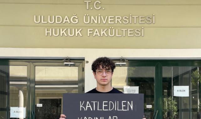 Hukuk fakültesi öğrencilerinden kadın cinayetlerine tepki