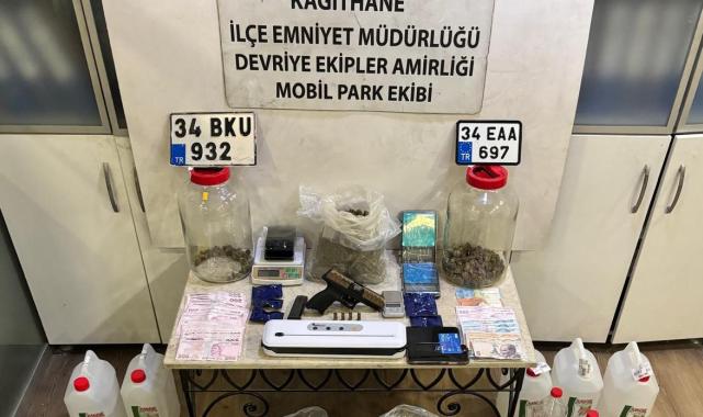 İstanbul'da Anucur çetesine milyonluk uyuşturucu baskını