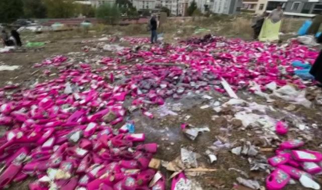 İstanbul'da arsaya bırakılan 14 ton temizlik ürünü çalındı