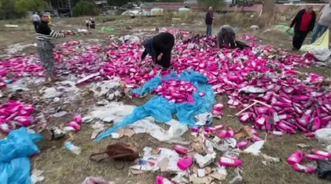 İstanbul'da arsaya bırakılan 14 ton temizlik ürünü çalındı