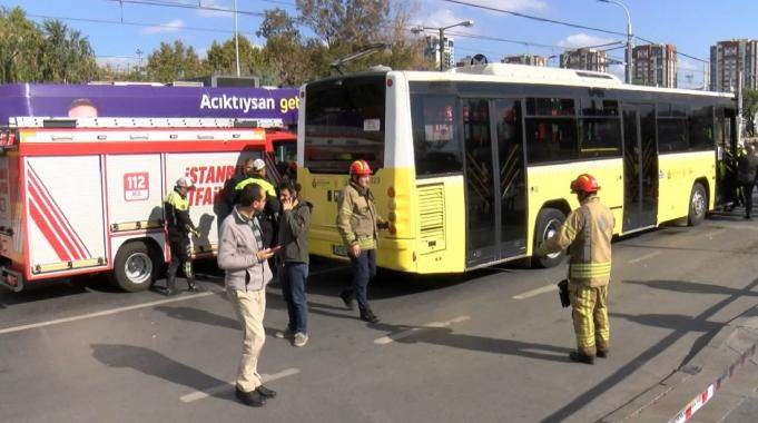 İstanbul'da otobüsün çarptığı kadın yaya hayatını kaybetti
