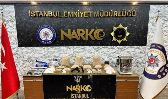 İstanbul'da uyuşturucu operasyonu: 3 gözaltı