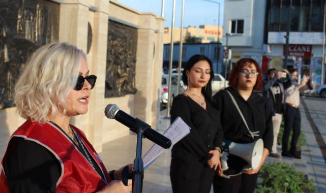 Keşan Kent Konseyi kadına ve çocuğa yönelik her türlü şiddete karşı ses yükseltti