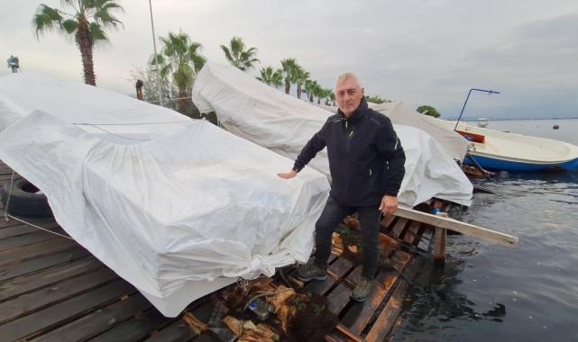 Kocaeli'de balıkçı tenelerinin motorlarını çaldılar