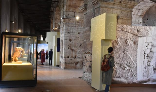 Kolezyum'da 'Göbeklitepe' sergisi açıldı