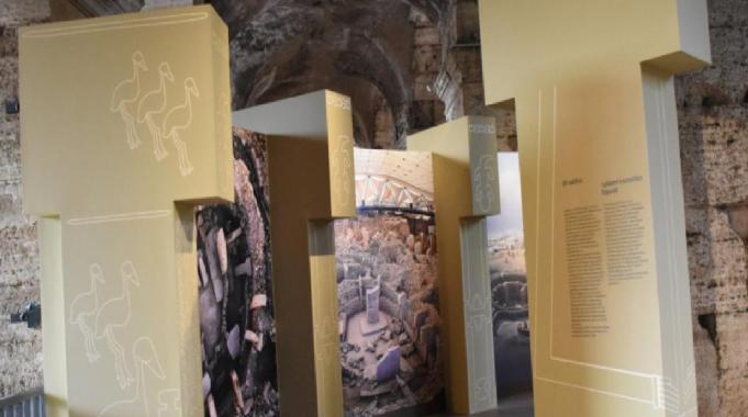 Kolezyum'da 'Göbeklitepe' sergisi açıldı