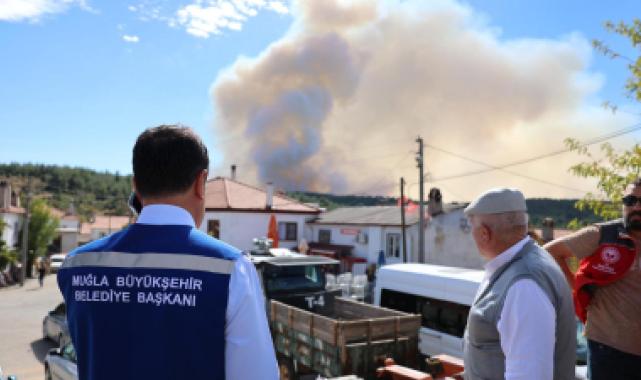 Muğla'daki orman yangınlarına müdahale sürüyor