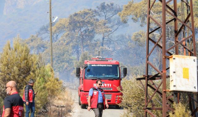 Muğla'daki orman yangınlarına müdahale sürüyor