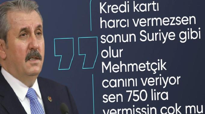 Mustafa Destici&#039;den Savunma Sanayi Fonu&#039;na destek