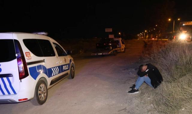 Nevşehir'de alkollü sürücü, hem aracı hem de arkadaşlarını bırakıp kaçtı