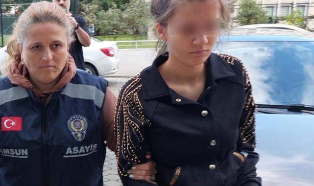 Samsun'da 9 aylık hamile kadın hırsızlık yaptı