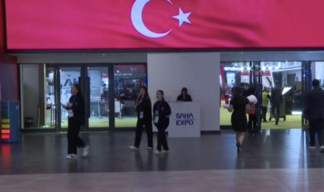 Savunma sanayisi teröre karşı tek yürek: SAHA EXPO alanı Türk bayraklarıyla donatıldı