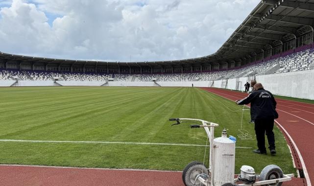 Sinop Şehir Stadı kapılarını açmaya hazırlanıyor
