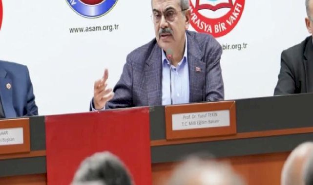 Bakan Tekin: Kendimize özgü model oldu