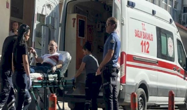 Balıkesir'de eşinin gözü önünde bıçaklandı
