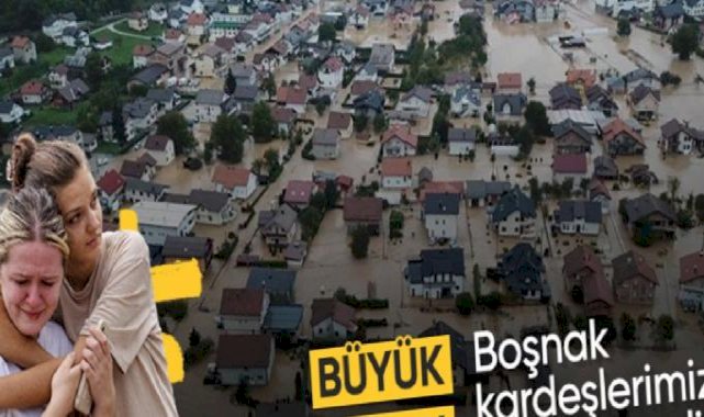 Bosna Hersek'te sel felaketi: Türkiye uzattığı yardım eliyle yaraları sarıyor