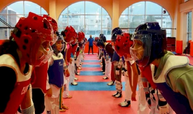 Bursa Yıldırım'da 'kış spor okulları' başladı