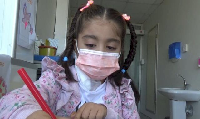 Bursa'da babası sayesinde hayata tutundu