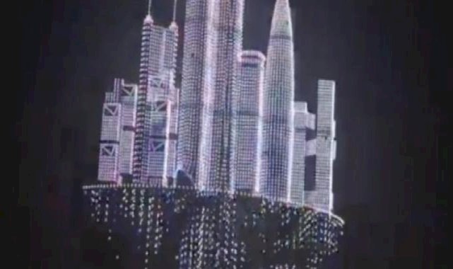 Çin, 10 bin dronlu gösteri ile rekor kırdı