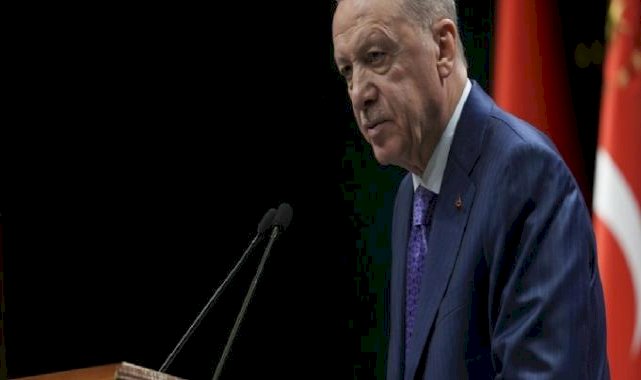 Cumhurbaşkanı Erdoğan, GÖKBEY'in teslim töreninde konuşuyor