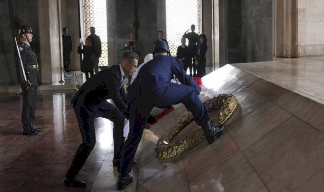 Finlandiya Cumhurbaşkanı Stubb, Anıtkabir'i ziyaret etti